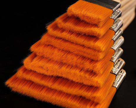 Artistic Flat Painting Brush - Set of 12