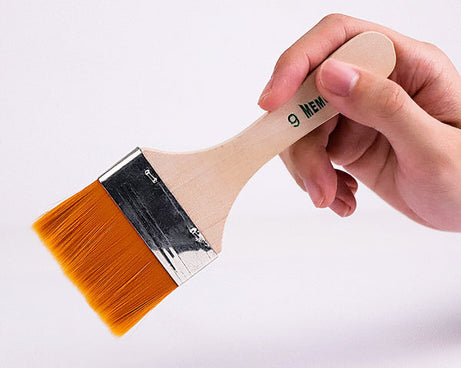 Artistic Flat Painting Brush - Set of 12