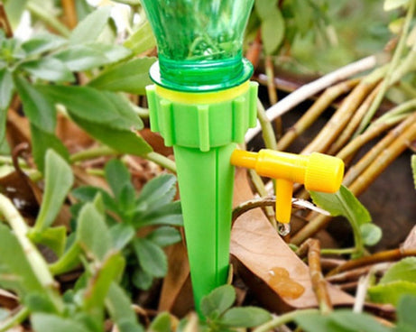 Self-watering spikes for garden use