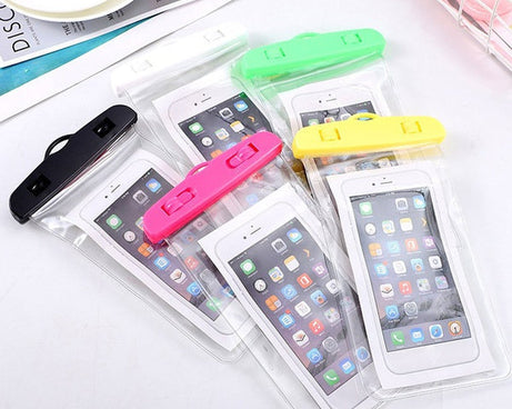 Mobile phone waterproof pouch