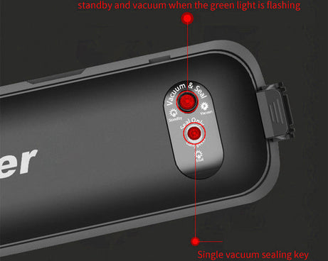 One-Touch Automatic Vacuum Sealing Machine for Dry And Moist Food
