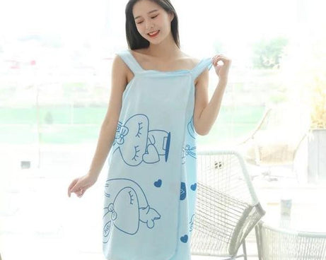 Soft cotton bath towel, quick-drying and absorbent
