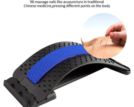Multi-Level Back Stretcher Posture Corrector Device For Back Pain Relief