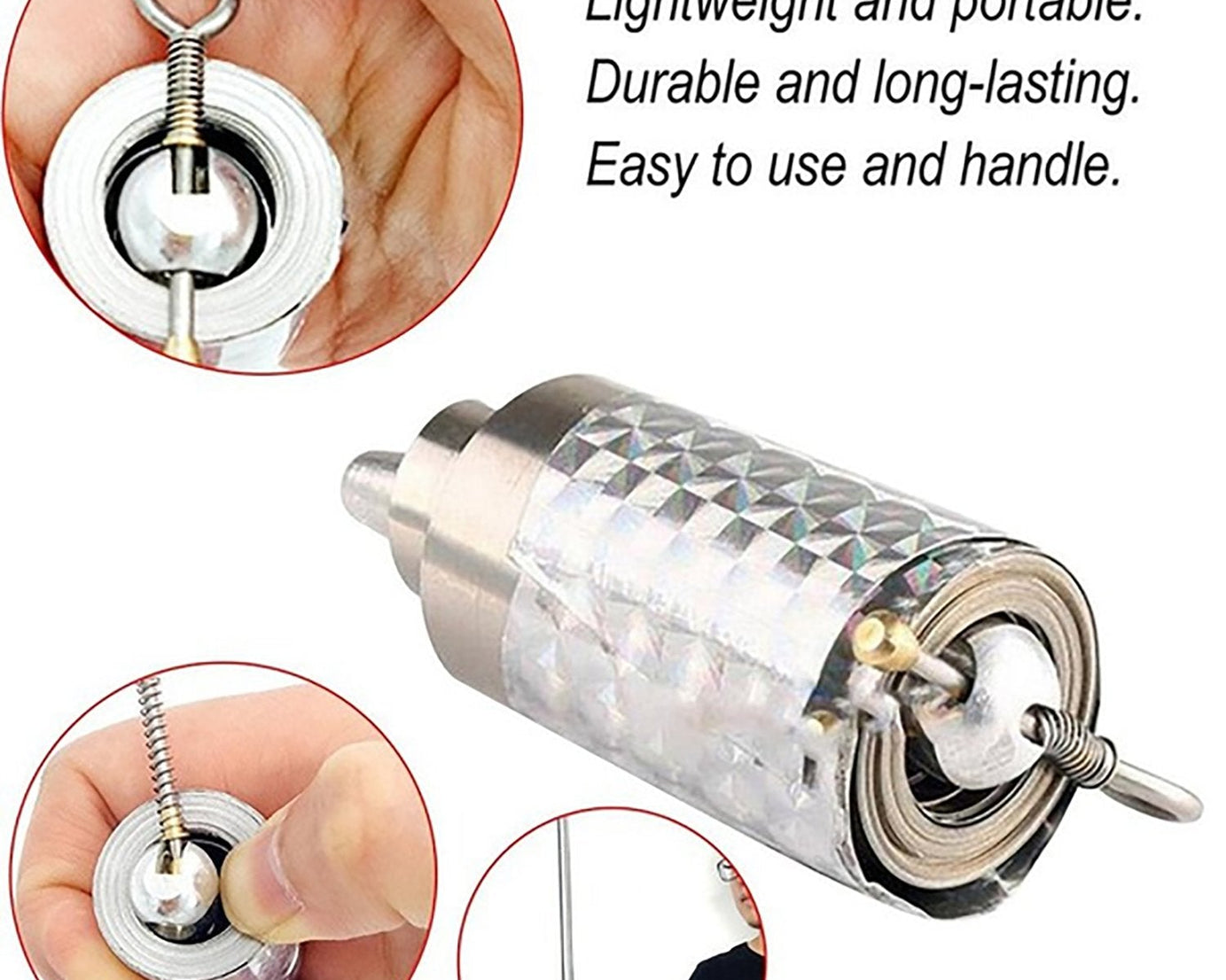 Magic Toy Metal High Elasticity Steel Silver Appearing Cane Magic Toy Magic Steel