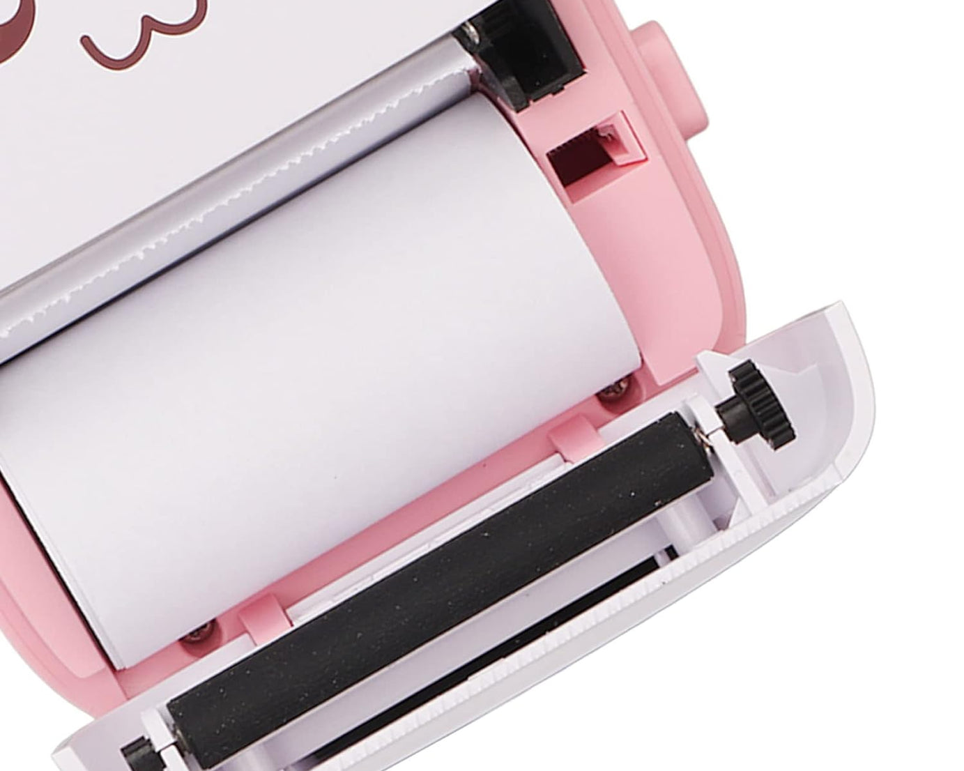 Pocket Mini Printer, Mobile Phone Bluetooth Connection Wireless Mini Thermal Printer with Android or iOS APP for Pictures, Portable Smart Printer,Contains 1 Rolls Thermal Paper, with Fast Paper Output for Photo Image