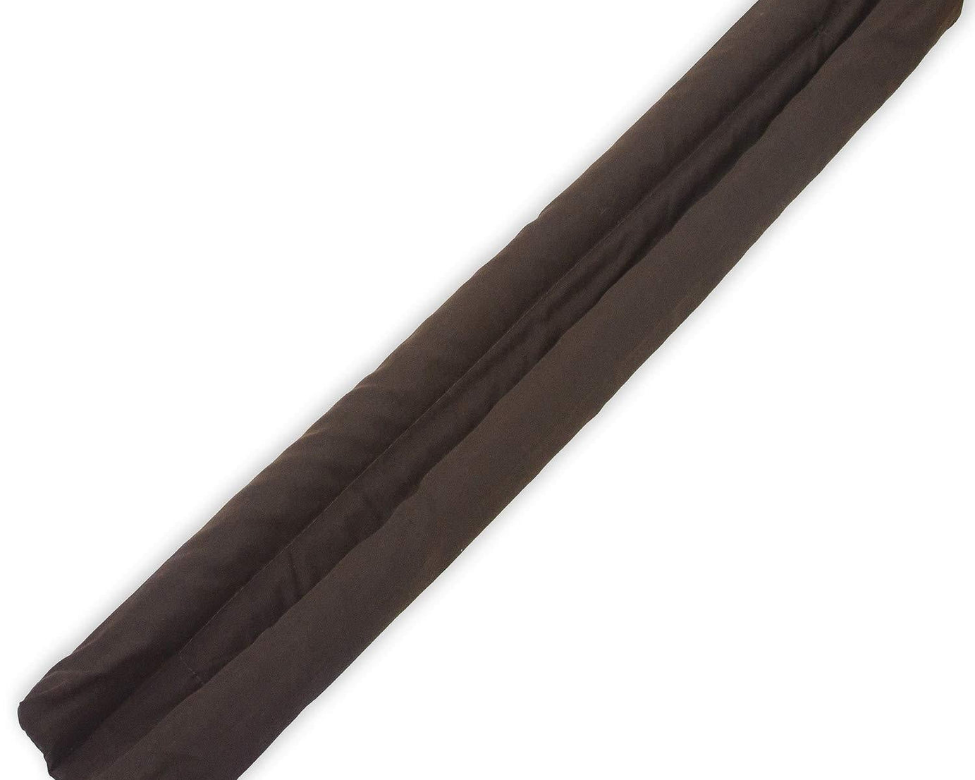 Twin door draft stopper protecting doors from drafts