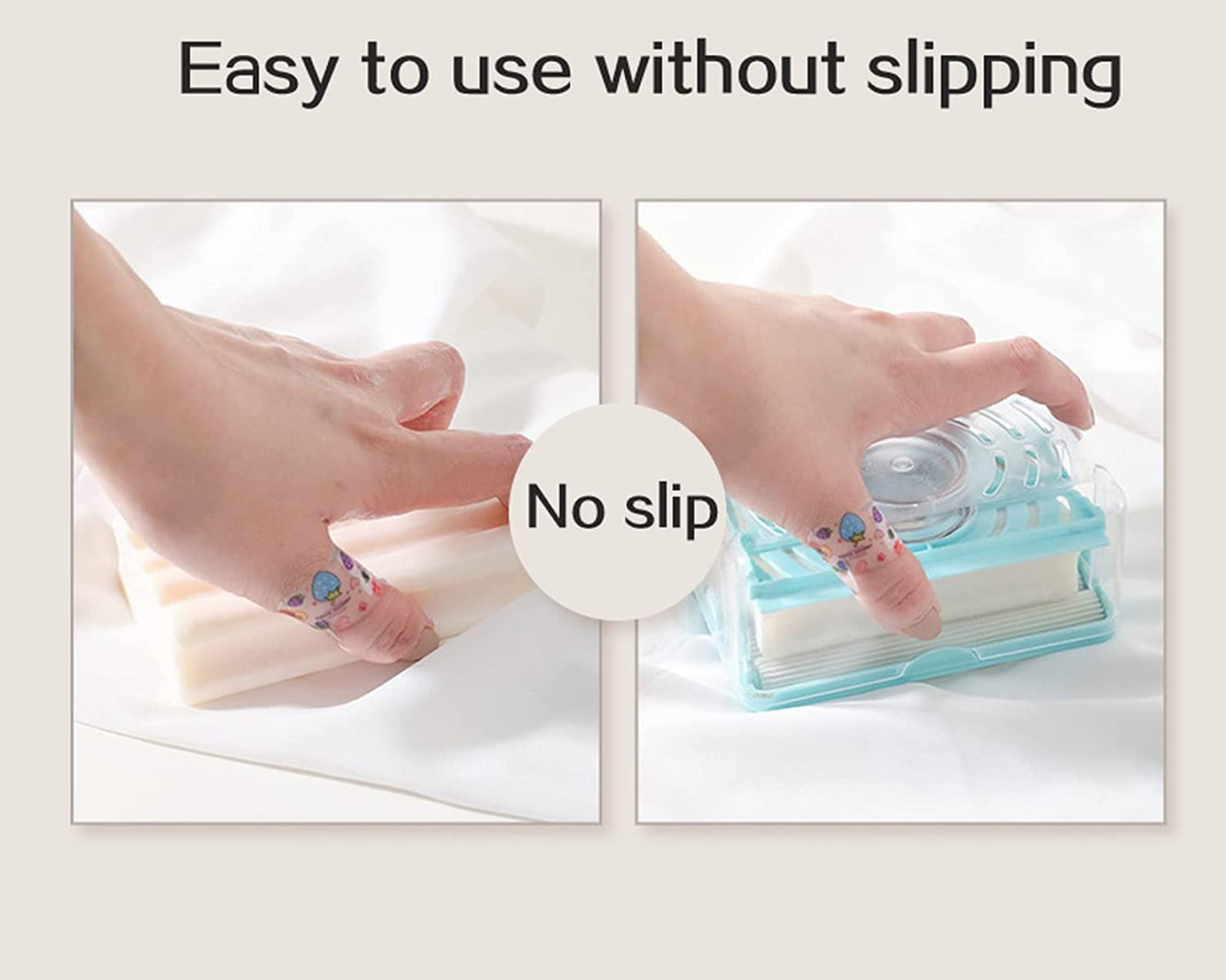 2-in-1 Portable Soap Dish & Dispenser: Roller, Drain Holes, Foaming