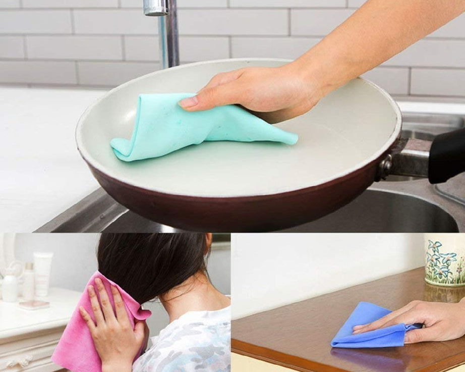 Lightweight and soft magic towel for multiple uses