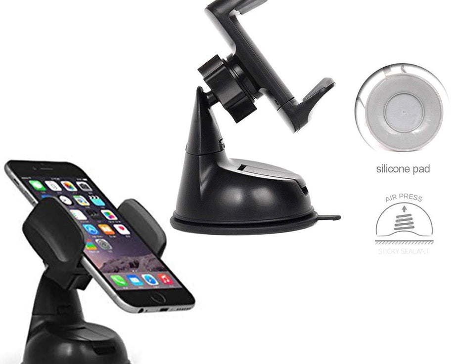 Versatile silicone mobile holder.