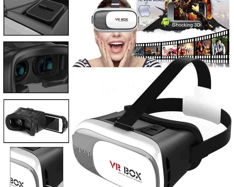 Comfortable VR goggles with adjustable lenses