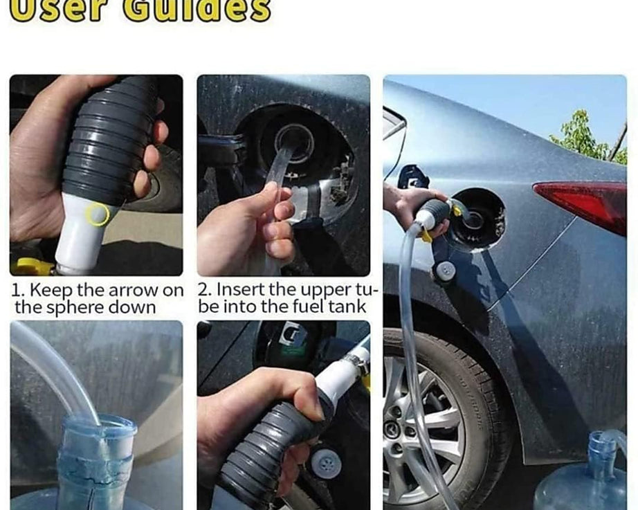 Oil transfer pump for petrol and diesel