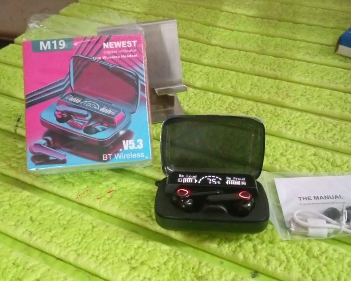 Wireless M19 Bluetooth Headphones True Wireless Airbuds