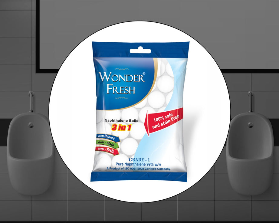 Balls for closets and bathroom use, repels pests and controls odors