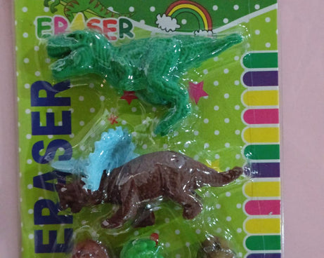 Dinosaur Shaped Erasers & Egg shape Eraser for Kids, Dinosaur Erasers Puzzle 3D Eraser, Mini Eraser Dinosaur Toys, Desk Pets for Students Classroom Prizes Class Rewards Party Favors (5 Pcs Set)