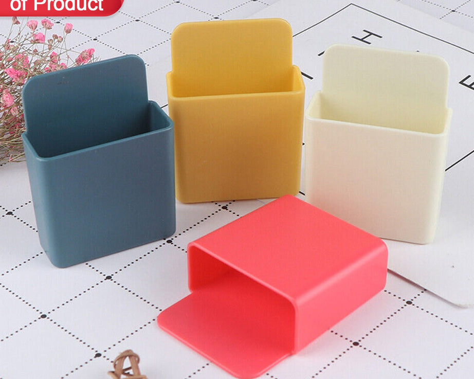 Charging port holder with storage case.