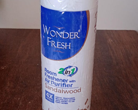 Fresh Air Freshener Spray, Sandalwood Fragrance | Long Lasting Fragrance for Home & Office (Mix Fragrance /  125 Gm)