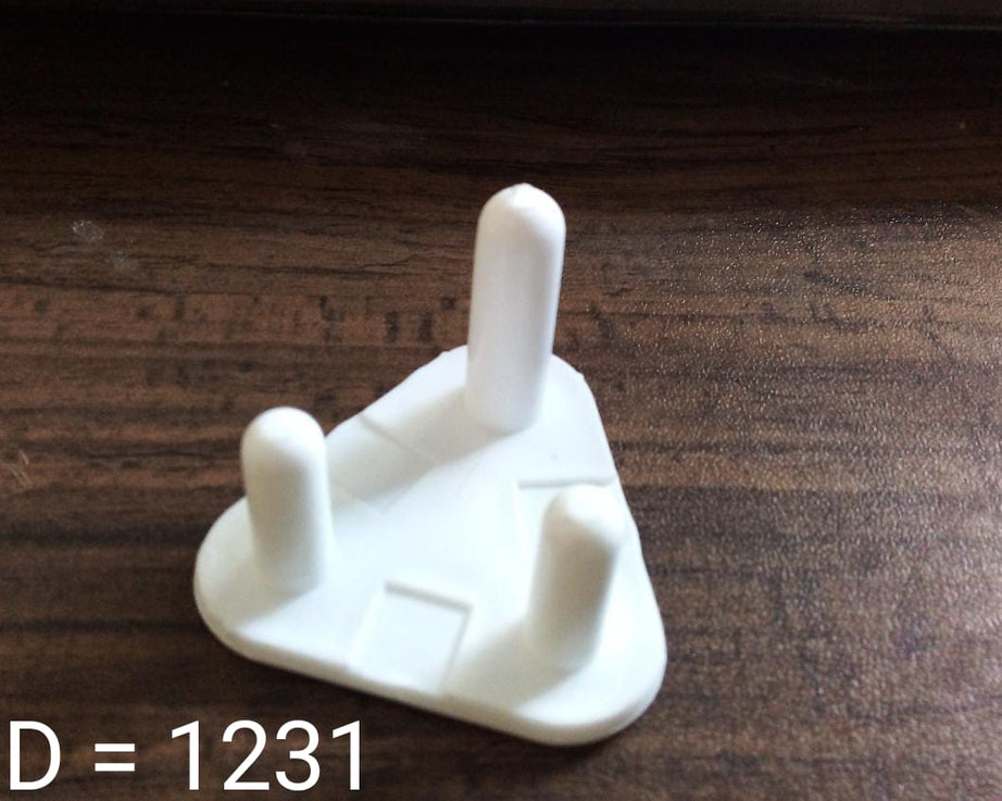 1231 Safety Cover Guards for Electric Socket Plug (Big) 