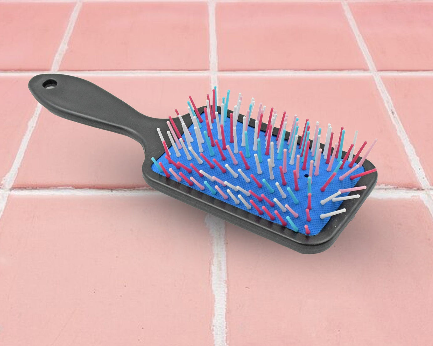 Massage Comb, Massage Hair Brush Ergonomic Matt Disappointment for Straight Curly Hair Cushion Curly Hair Comb For Detangling Professional Comb For Men And Women for All Hair Types, Home Salon DIY Hairdressing Tool  (1 Pc)