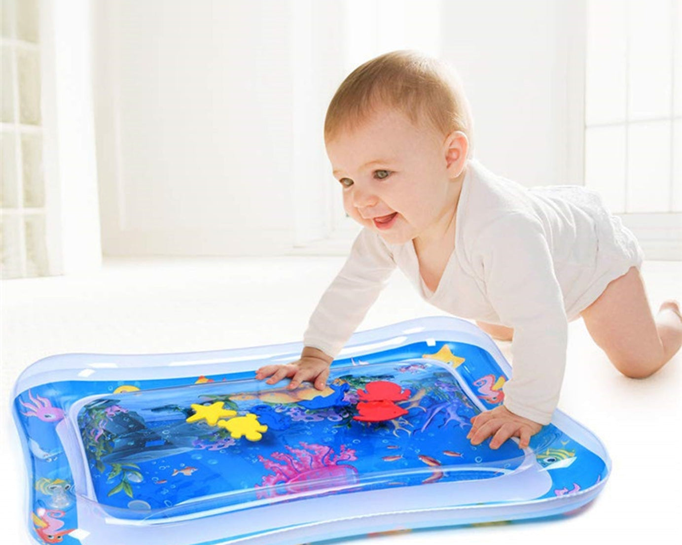 Water mat for baby play