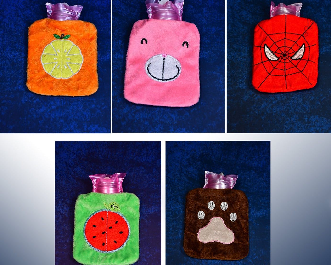 Mix design hot water bag for pain relief, mini size