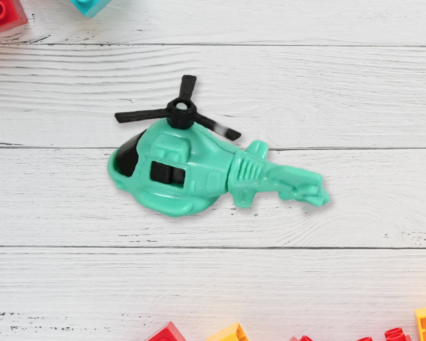 Small DIY Helicopter Toy, Small Kid's Toy, Rotating Tail  Wing DIY Helicopter (30 Pc Set)