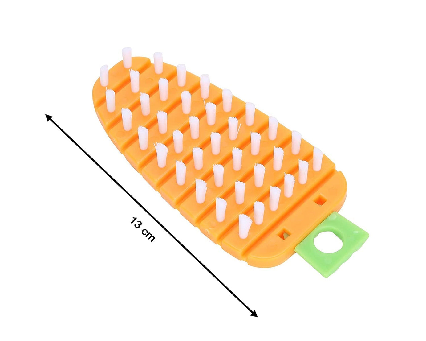 Vegetable Scrubbing Brush, Vegetable Scrubber Nonâ€‘Toxic Fruit Brush Carrot Shape Vegetable Brush for Potato for Vegetable