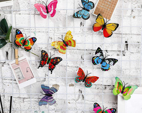 The Butterfly 3D Night Lamp Comes with 3D Illusion Design Suitable for Drawing Room, Lobby.n  (Loose)