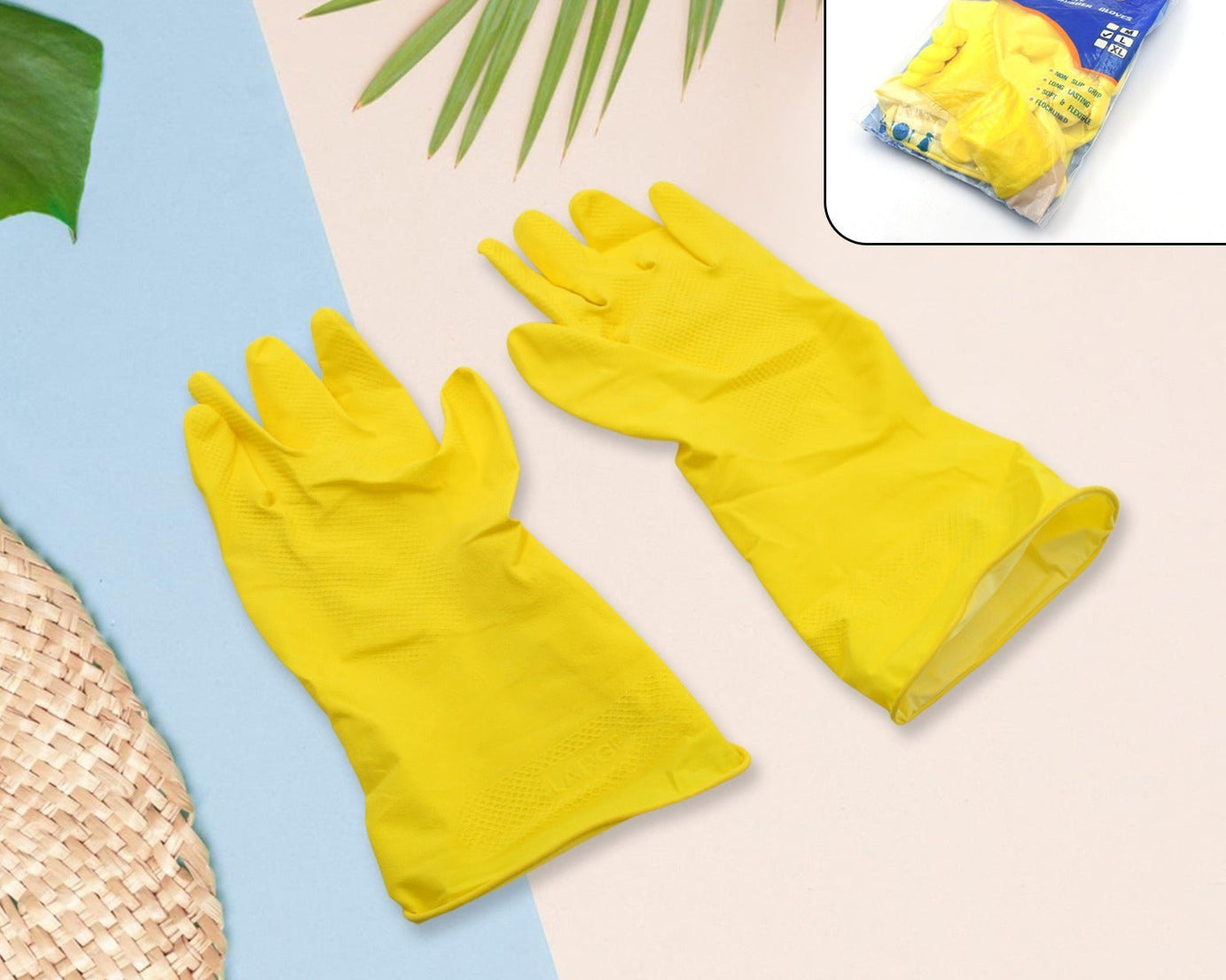 Multipurpose Cleaning Gloves (1 Pair): Kitchen, Bath, & More