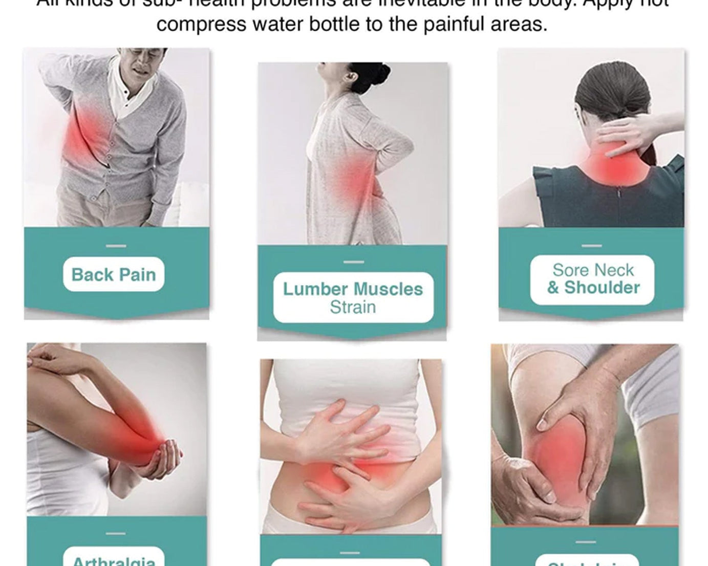 6517 Captain America's Shield small Hot Water Bag with Cover for Pain Relief, Neck, Shoulder Pain and Hand, Feet Warmer, Menstrual Cramps.