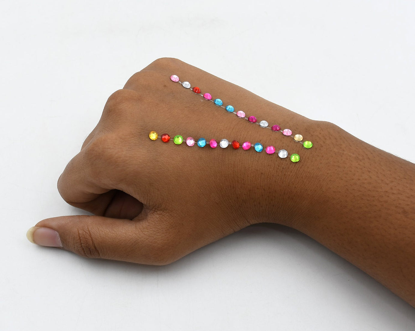 SpaceSelf Adhesive Multi Size Shaped Shining Stones Crystals Stickers For Art & Craft, Mobile Phone Decoration, Jewelery Making, School Projects, Creative Work