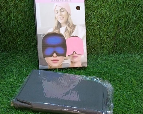 Wearable ice head wrap for migraine relief