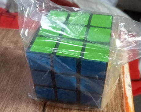 3x3x3 puzzle game, multicolor