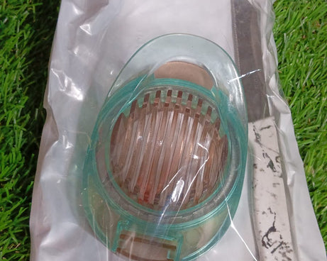 Stainless Steel, Egg Slicer & Knife (2 Pc Set)
