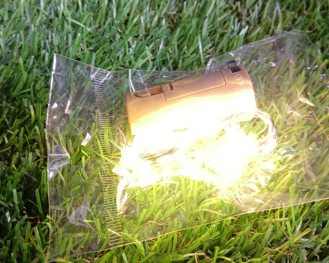 Wine Bottle Cork String Light | Multi LED / 2M Cable Length Copper Wire Battery Operated Warm white / 1 Pc)