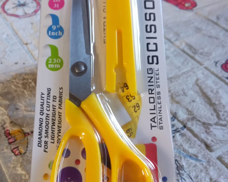 7583 Scissors for craft work paper cutter Scissor stainless steel All Purpose Ergonomic Comfort Grip Office Scissors Craft Shears Sharp Scissors (9 Inch)