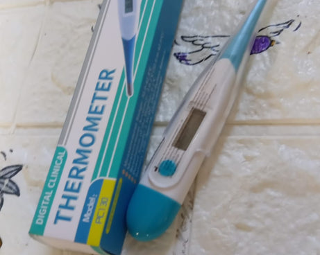 Thermometer for Adults, Child With LCD Backlight Display & Thermometer Cover Thermometer for Fever