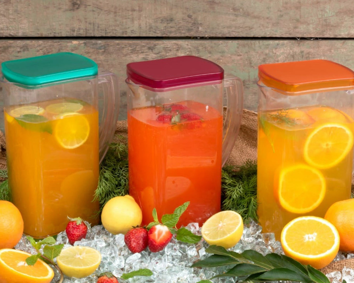 Versatile glass jug with elegant design for serving beverages at any occasion.