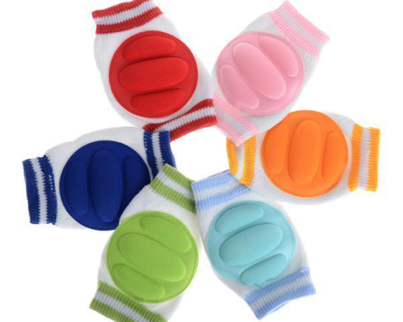 Durable knee pads for children with adjustable straps