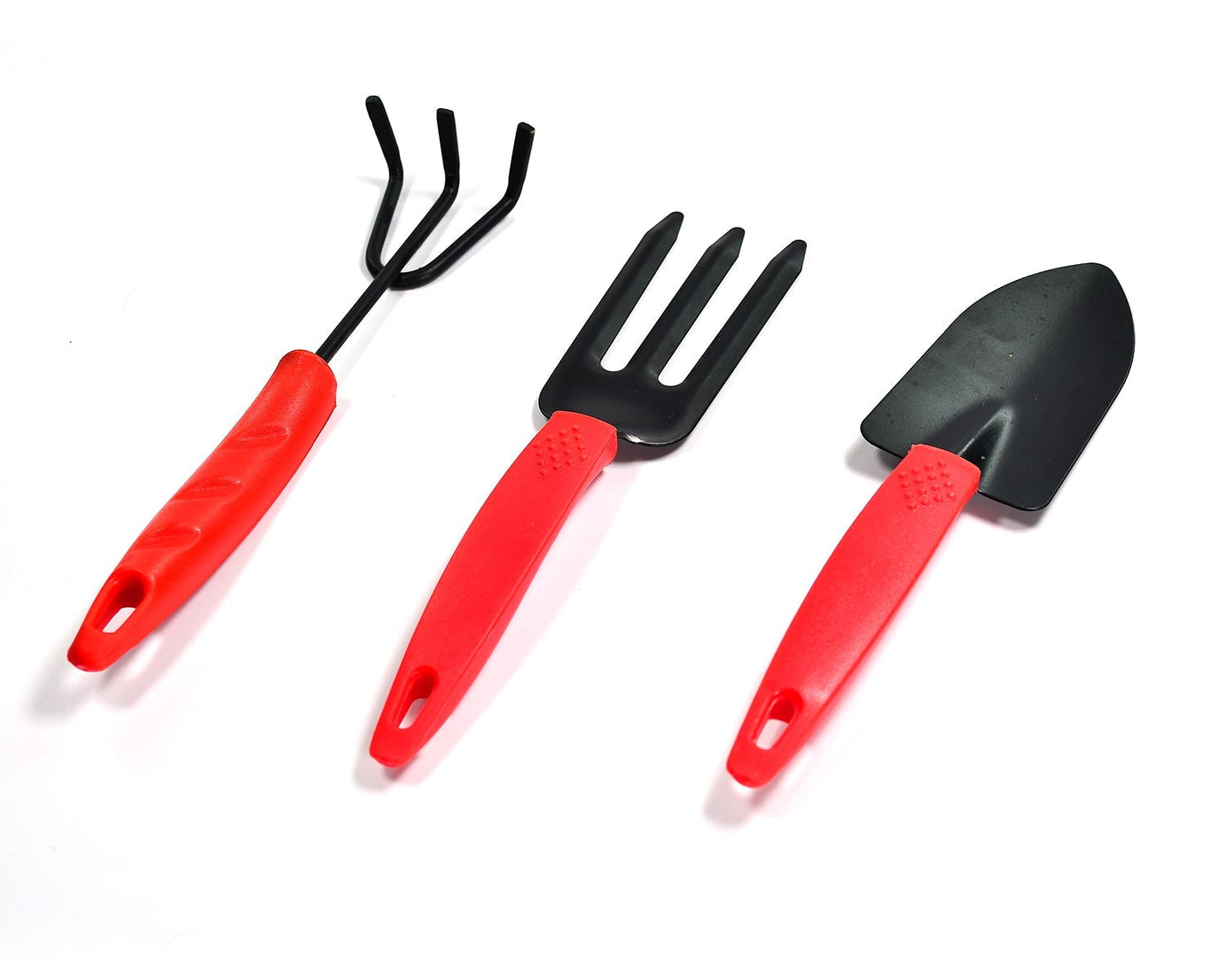 3pcs Small sized Hand Cultivator, Small Trowel, Garden Fork