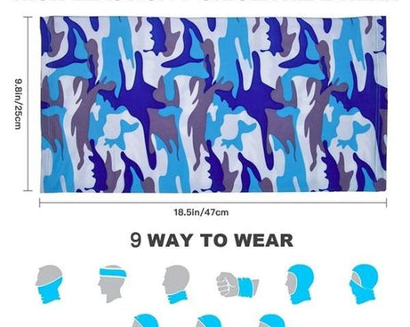 Multipurpose gaiter for man and women