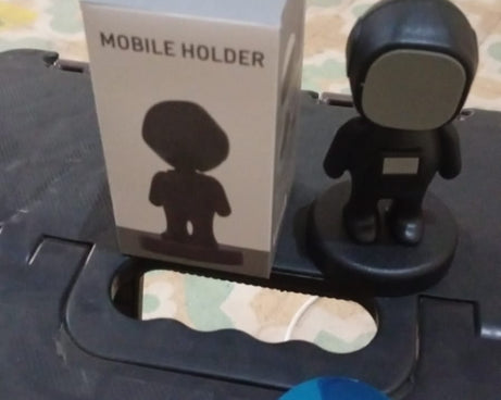 Magnetic Mobile Phone Holder, Cartoon Version of Astronaut Car Holder, Suitable for Car Dashboard, 360° Rotating Magnetic Mobile Holder, Compatible with All Smartphones (1 Pc)