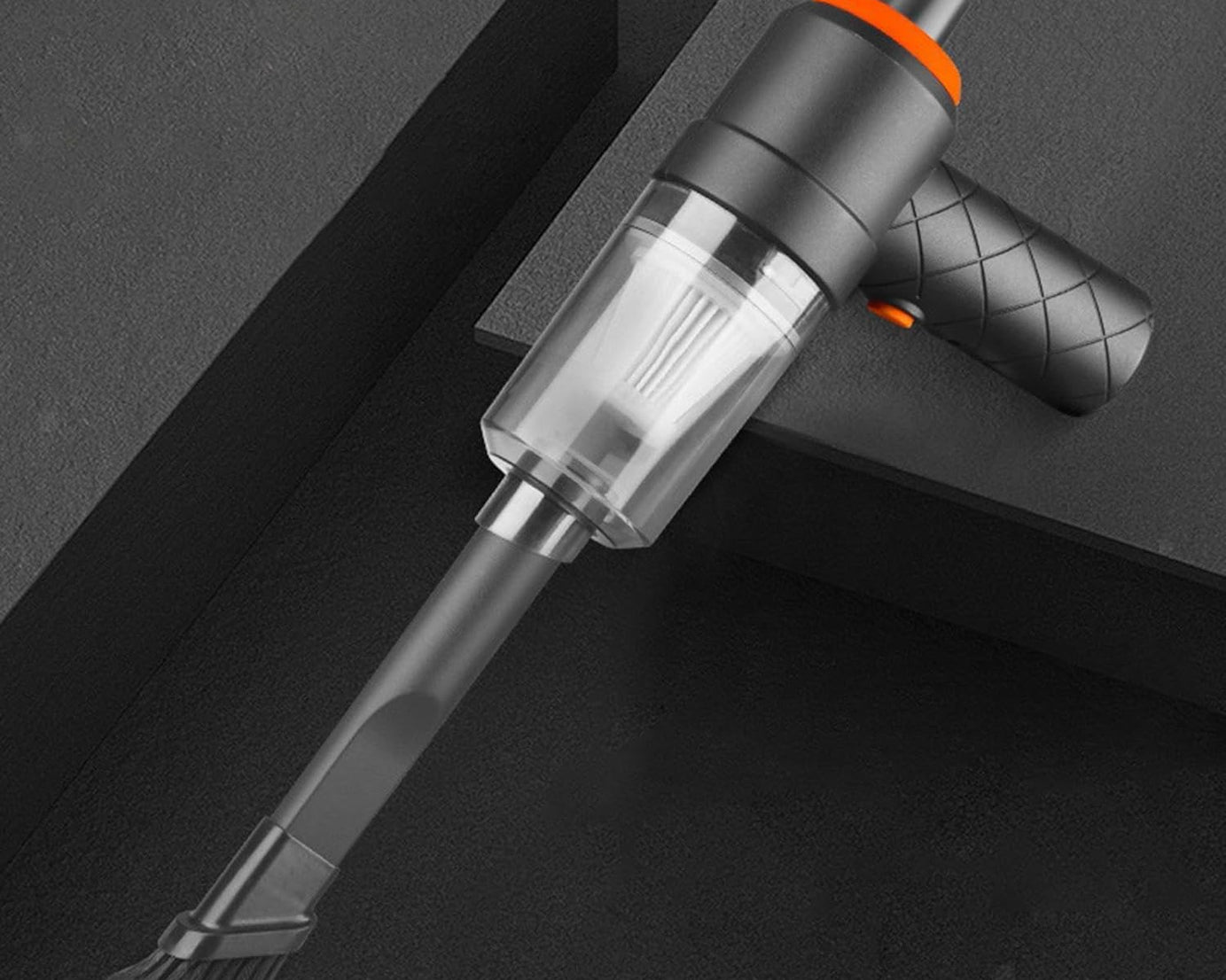 Vacuum Cleaner Dust Collection 2 in 1 Car Vacuum Cleaner High-Power Handheld Wireless Vacuum Cleaner Home Car Dual-use Portable USB Rechargeable Mini Car Vacuum for Vehicle, Home and Offic