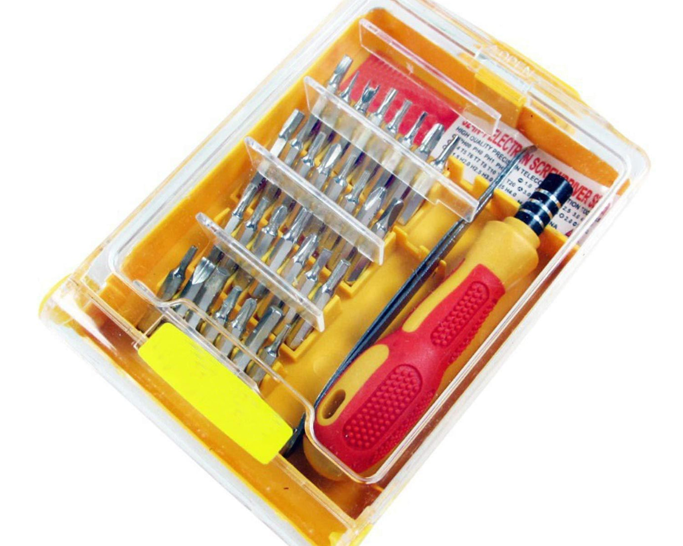 32 in 1 screwdriver set with magnetic holder