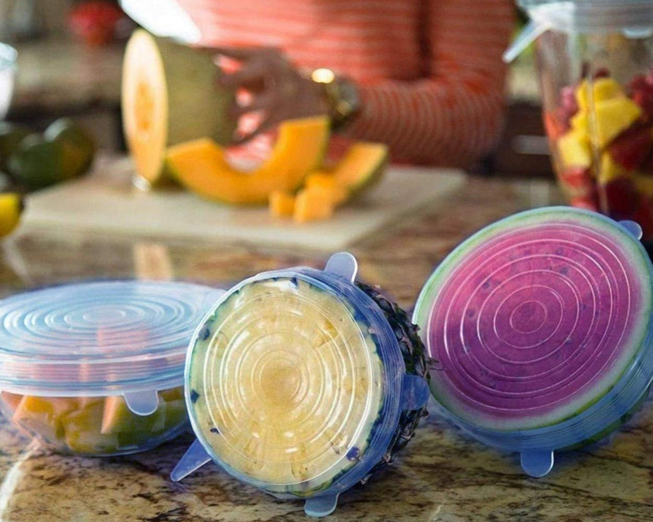 Reusable silicone covers for bowls