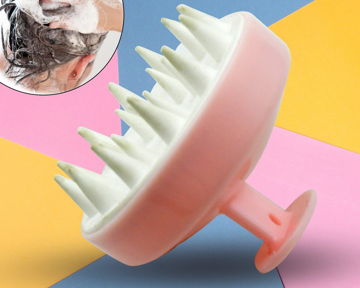 Hair Scalp Massager Shampoo Brush (1 Pc)