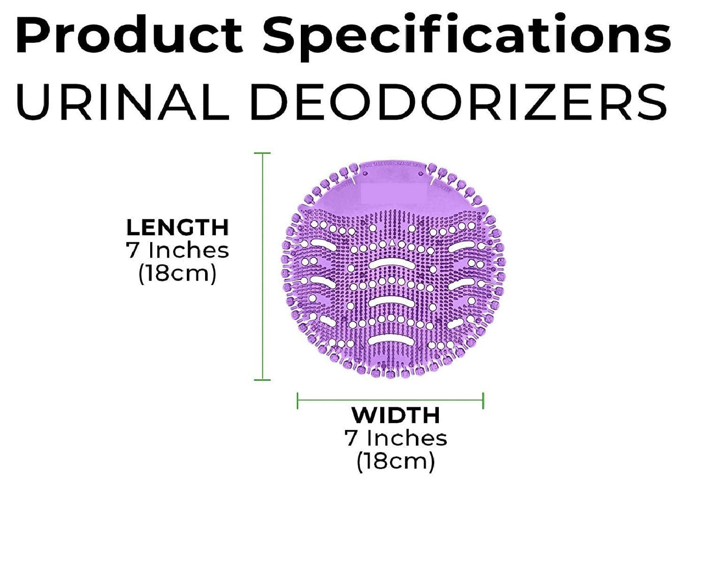 urinal splash guard mat.