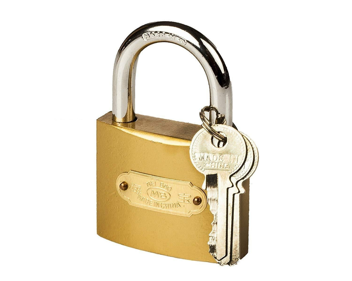 Solid imitation copper lock