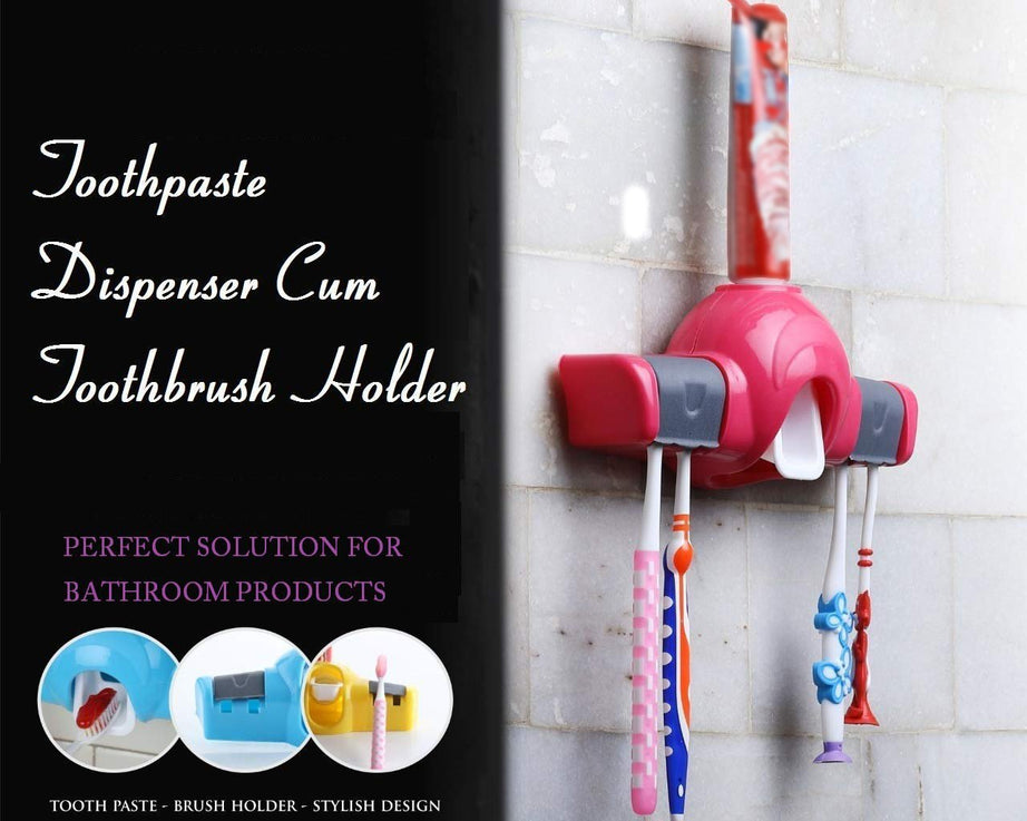 Automatic Push Toothpaste Squeezer Dispenser