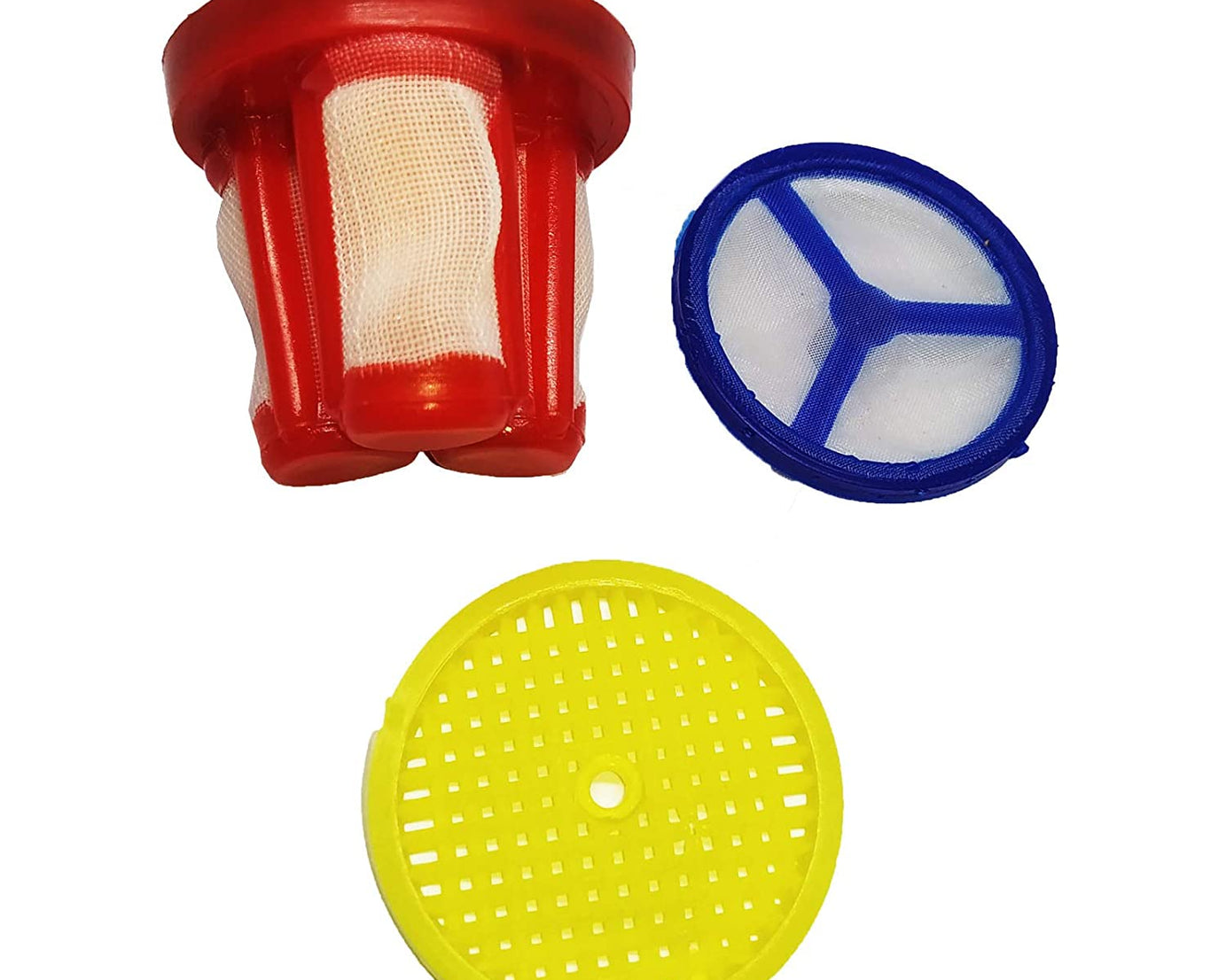 Water tap filter, plastic, candle style cartridge.