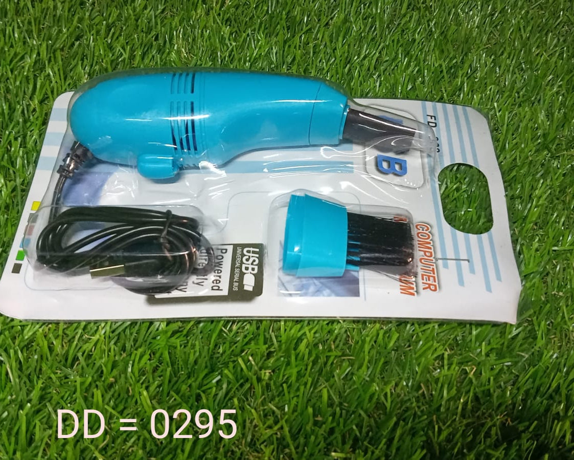 Durable USB mini vacuum cleaner for precise dust removal from tight spaces and devices.
